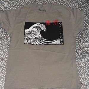 Gray Graphic T-Shirt kids